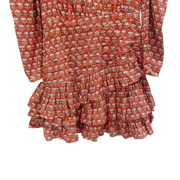 Anna Cate Honey on Miami Isabella Dress Red/Geko Women’s Size Small - Picture 8 of 12